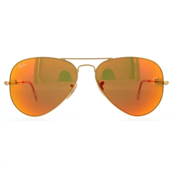 NEW Ray Ban Aviator Orange Flash - Picture 6 of 9